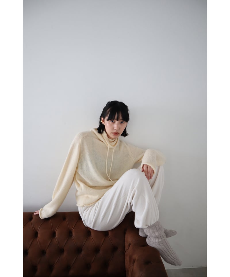 トップス CONSISTER WIDE NECK KNIT TOP WIDE NECK KNIT TOP | CONSISTER