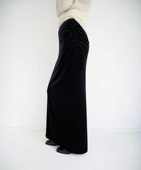 VELOUR COMFORT SKIRT