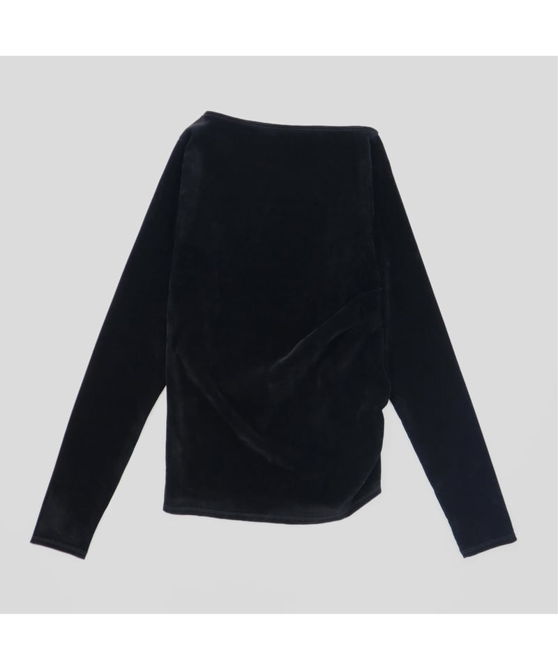 VELOUR TIE TOP | CONSISTER