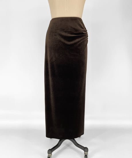 VELOUR COMFORT SKIRT