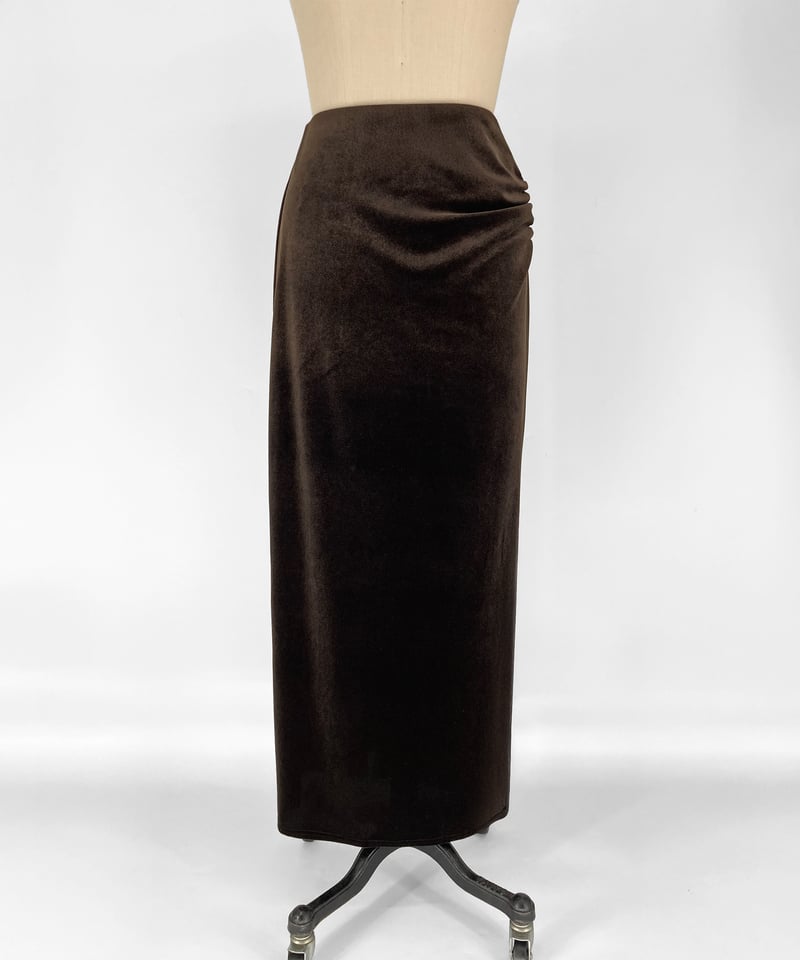 VELOUR COMFORT SKIRT | CONSISTER VELOUR COMFORT SKIRT | CONSISTER