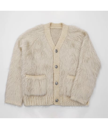 FLUFFY KNIT CARDIGAN