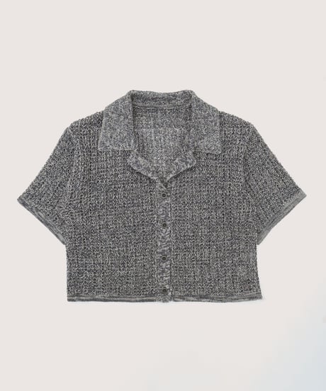 STRAW YARN LINEN SHIRT