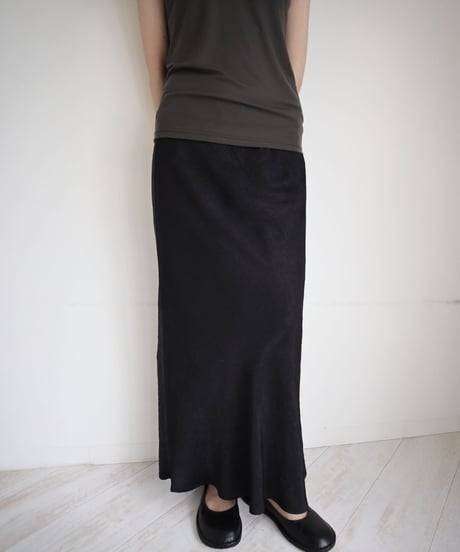 EASY SILKY CRINKLE SKIRT