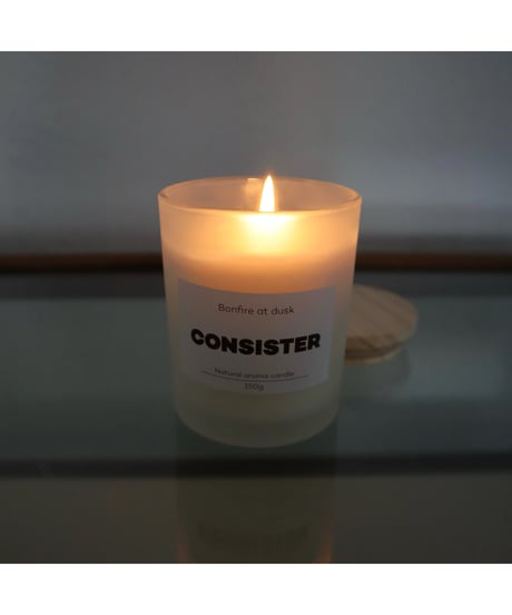 Natural aroma candle
