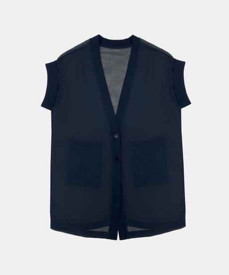 RELAXED MESH PANEL VEST