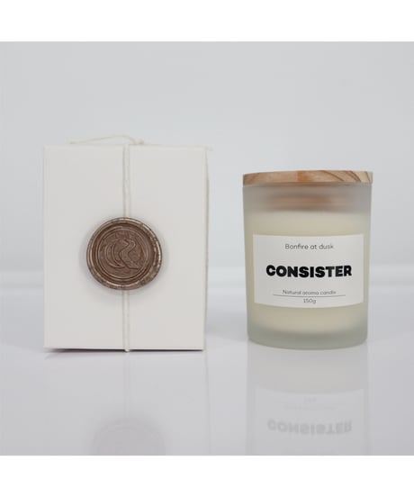 Natural aroma candle