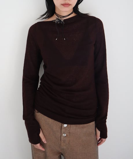 WOOL LACY TOP
