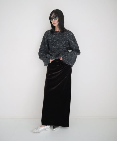 VELOUR COMFORT SKIRT