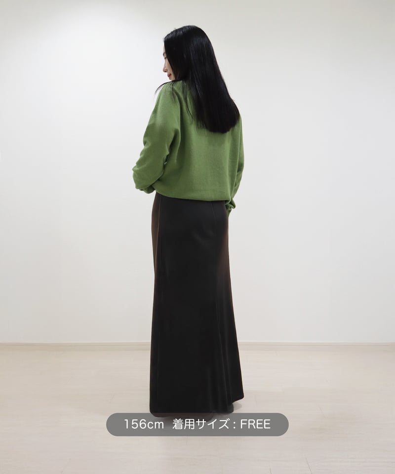 VELOUR COMFORT SKIRT | CONSISTER