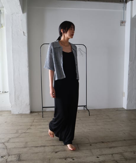 STRAW YARN LINEN SHIRT