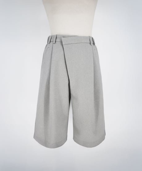 CROSS WAIST HALF PANTS