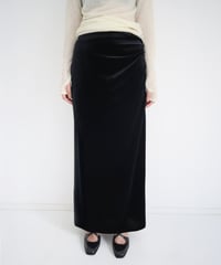 VELOUR COMFORT SKIRT