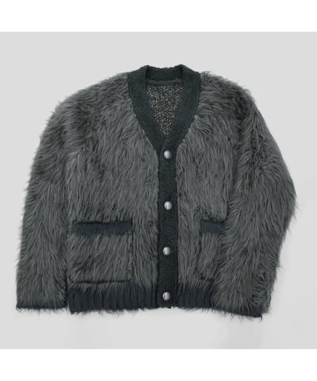 FLUFFY KNIT CARDIGAN