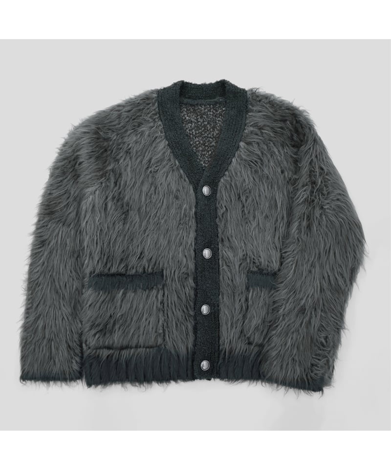 トップス Consister FRONT HOOK KNIT GARDIGAN Consister FRONT HOOK KNIT GARDIGAN