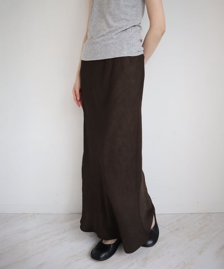 EASY SILKY CRINKLE SKIRT
