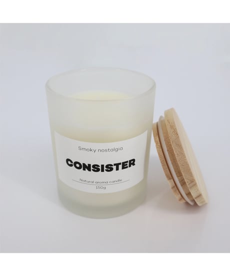 Natural aroma candle