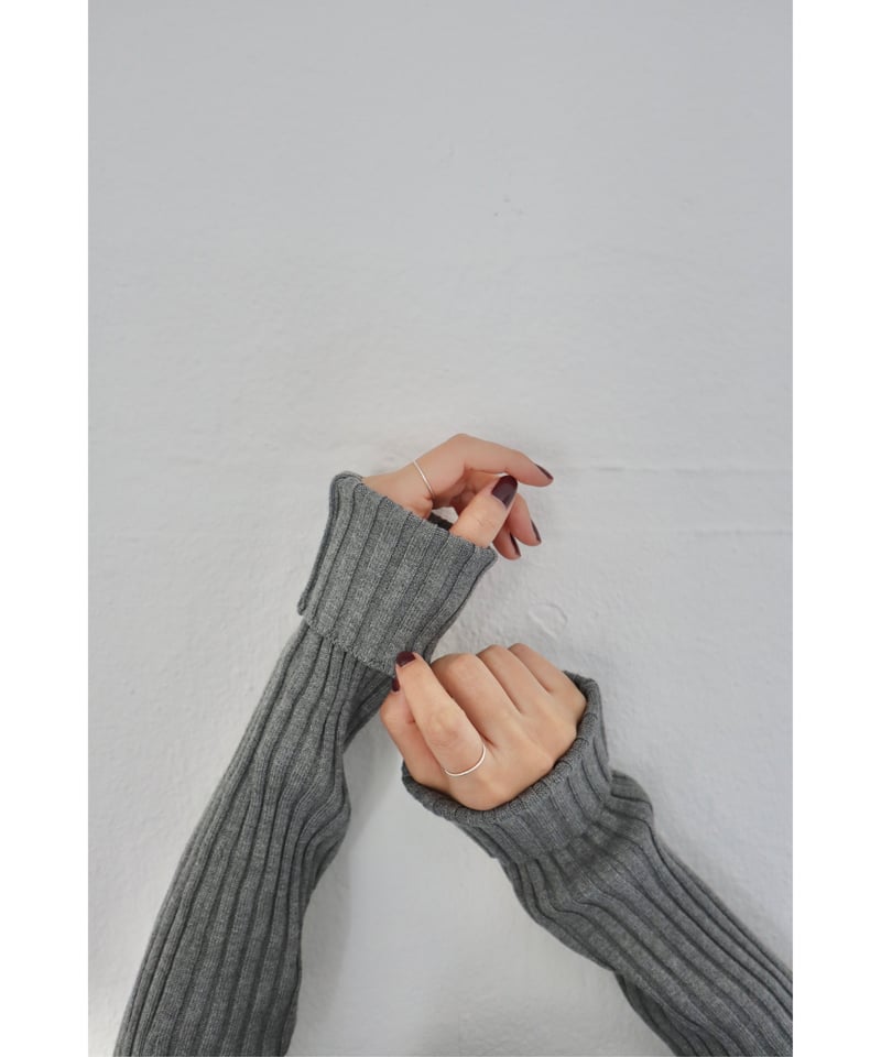 ZIP UP KNIT TOP | CONSISTER