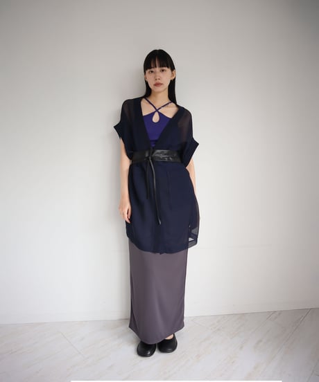 RELAXED MESH PANEL VEST