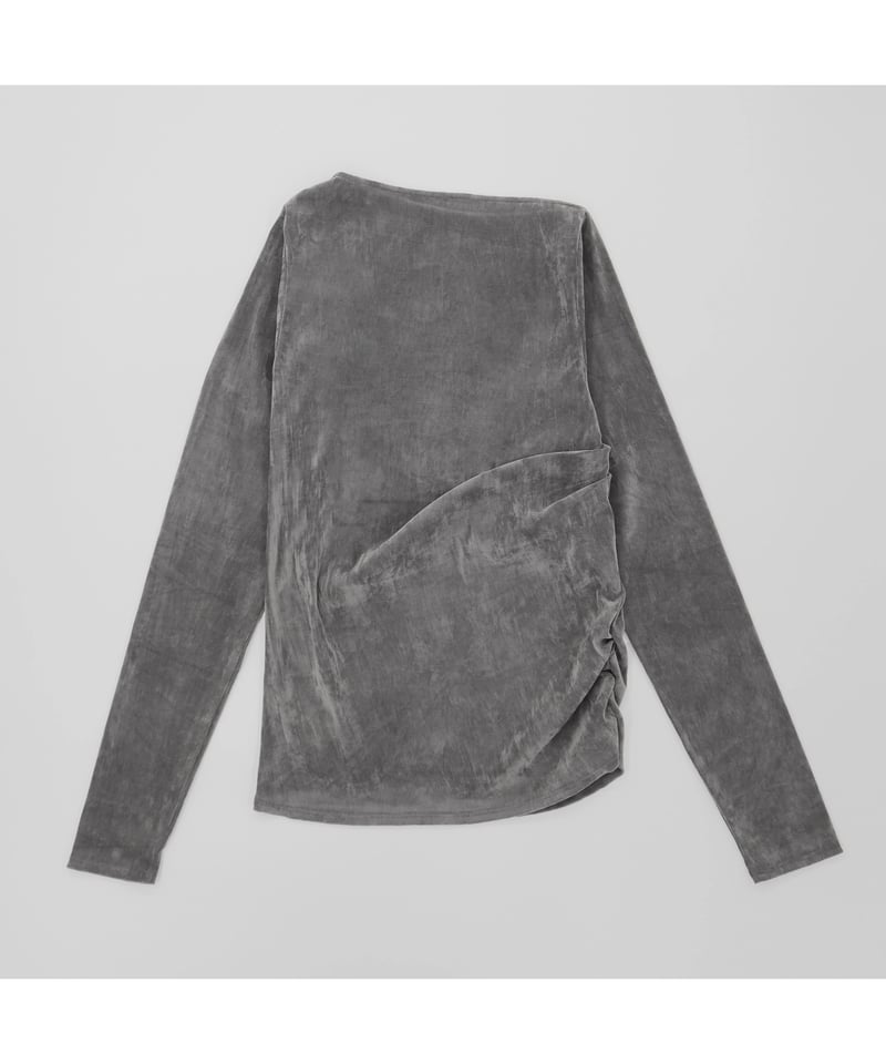 VELOUR TIE TOP | CONSISTER