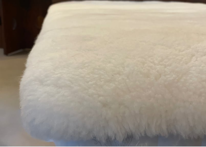 奈良の工場つくりたて★高密度PREMIUM・Pureムートンシーツ　35㍉タイプ 奈良の工場つくりたて☆高密度PREMIUM・Pureムートンシーツ 35㍉タイプ