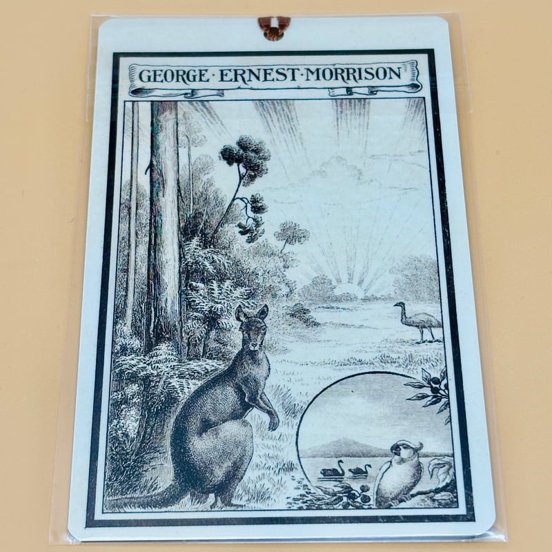 栞／紺色（モリソン蔵書票柄） | Marco Polo