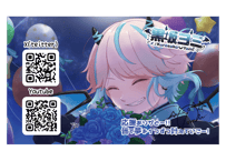 黒坂ヨミ⭐Vプラネカード