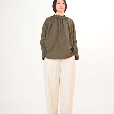 バックサテンエッグパンツ DIARIES
