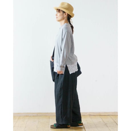 裾シュリンクレースプルオーバー LUEUF