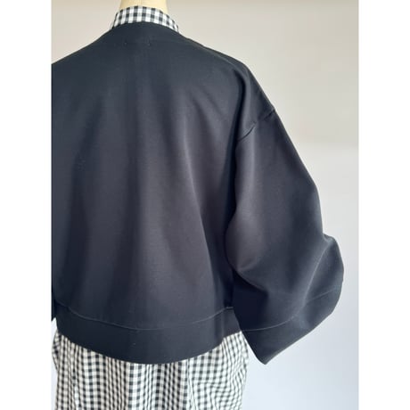 バルーンスリーブショートブルゾン LUEUF