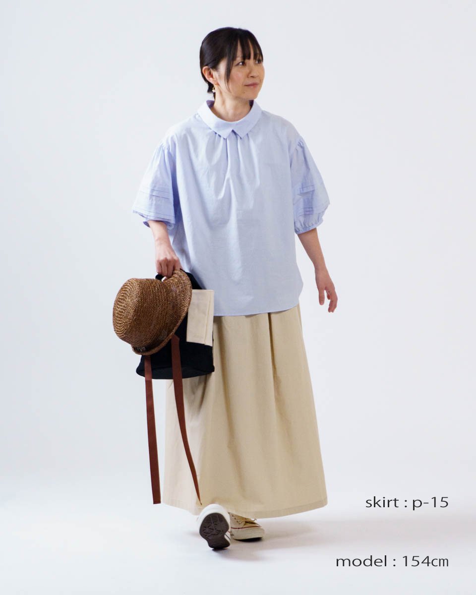 n*o様 muveil パフスリーブラメプルオーバー スビンバックパイルラメ ハーフスリーブプルオーバー