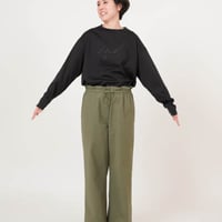ウエストドローコードセミワイドパンツ DIARIES