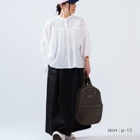 ギャザーシャツ LUEUF