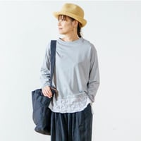 裾シュリンクレースプルオーバー LUEUF