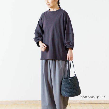 切替スリーブプルオーバー LUEUF