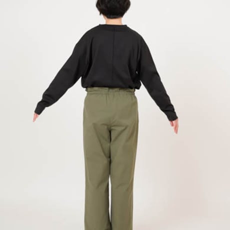 ウエストドローコードセミワイドパンツ DIARIES