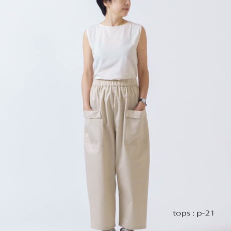 ポケットワイドパンツ LUEUF