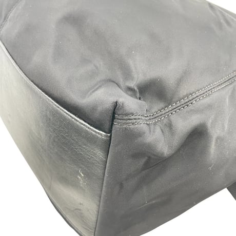 KATE SPADE New York ユニセックス ブラック ナイロン クロスボディ ショルダーバッグ