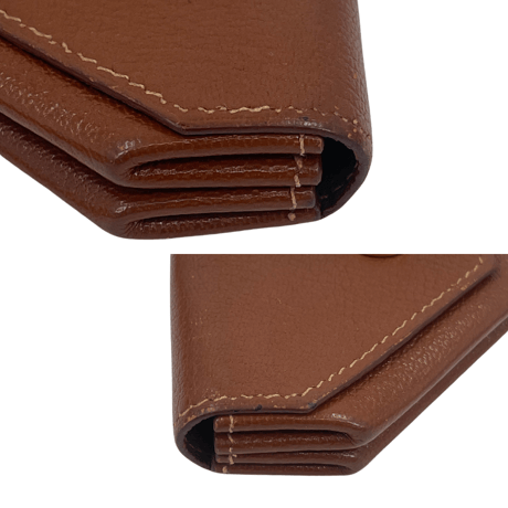 HERMES　コインケース　ルヴァンキャトル　レザー　ブラウン