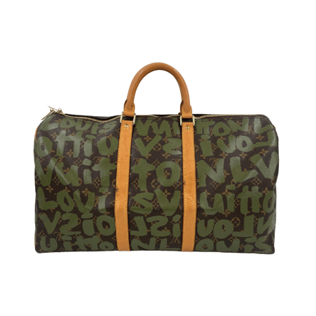 LOUIS VUITTON　ハンドバッグ　キーポル50　モノグラム　グラフィティ