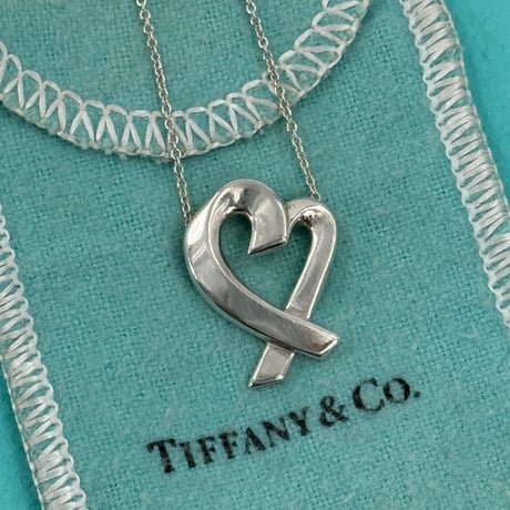 TIFFANY ネックレス パロマ ピカソ ラビングハート SV925