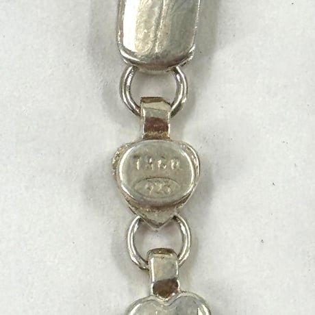 TIFFANY パフハートリンクチェーン ブレスレット SV925