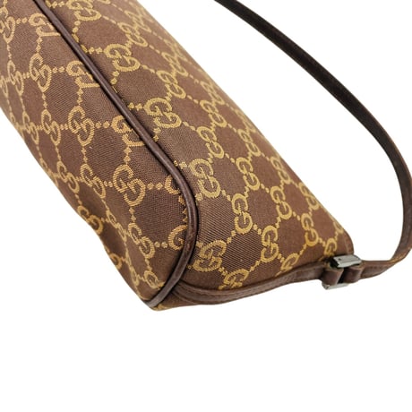 GUCCI ブラウン GGキャンバス ハンドバッグ