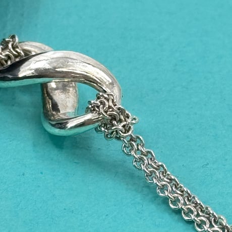 TIFFANY ネックレス インフィニティ ダブル SV925