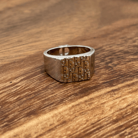 CHRISTIAN DIOR　リング　ロゴ　シルバー925