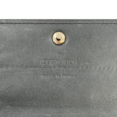 LOUIS VUITTON モノグラム・マット ポルトフォイユ・サラ M65102 長財布