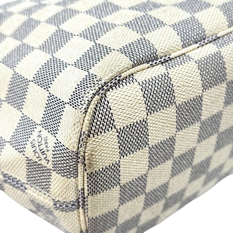 LOUIS VUITTON ネヴァーフルPM ダミエ・アズール ホワイト トートバッグ N51110