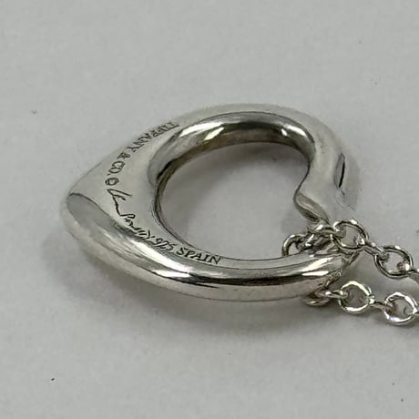 TIFFANY ネックレス エルサ・ペレッティ オープンハート スモール SV925