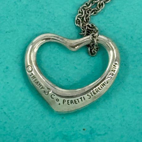 TIFFANY オープンハート ネックレス SV925