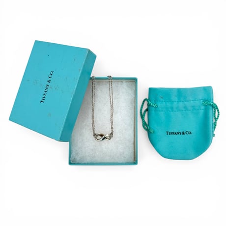 TIFFANY ネックレス インフィニティ ダブル SV925